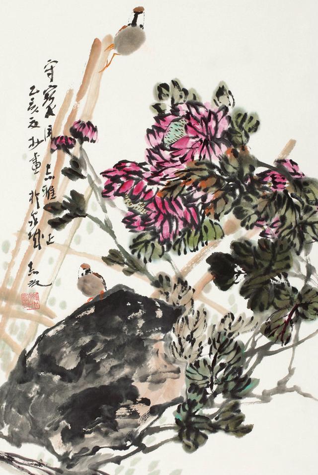 赏郭志光画作