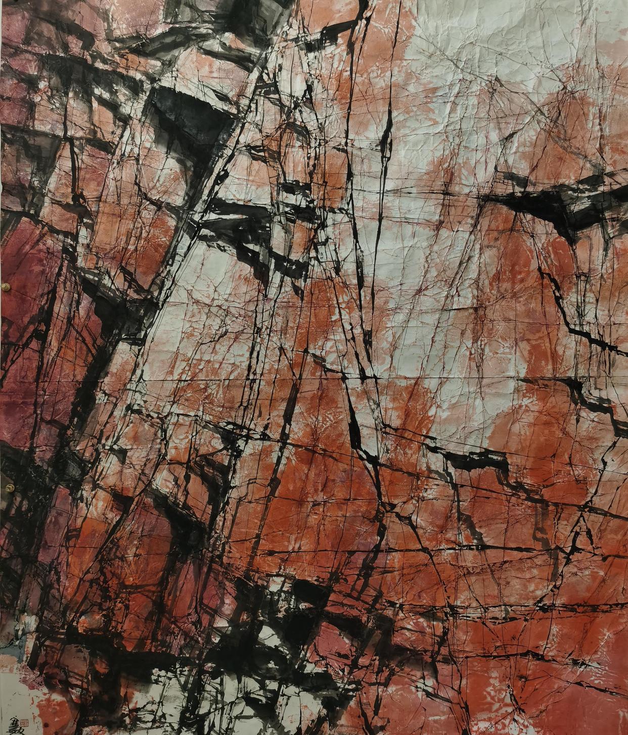 赏赵寒翔画作