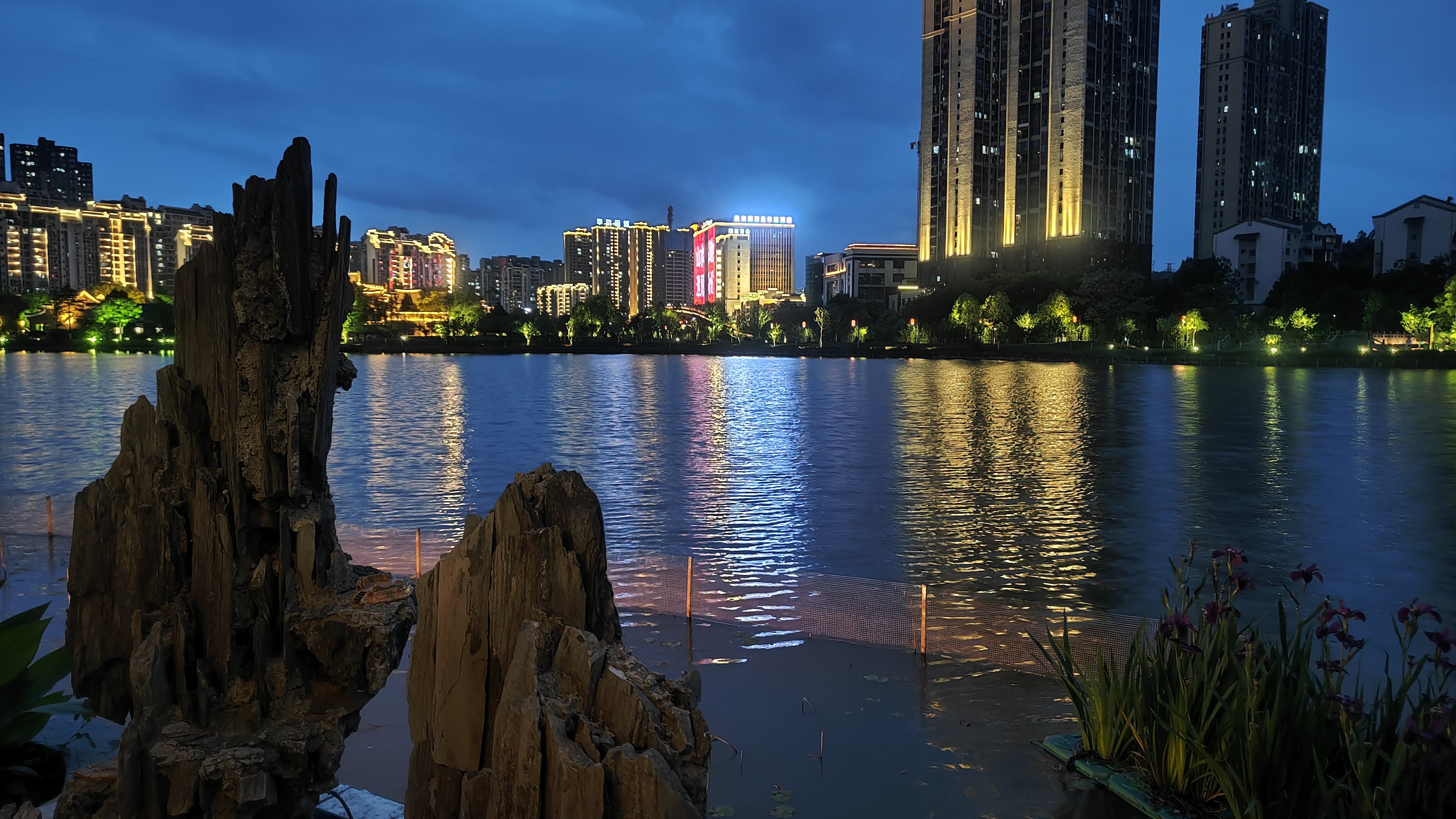 郴州夜景图片真实图片图片