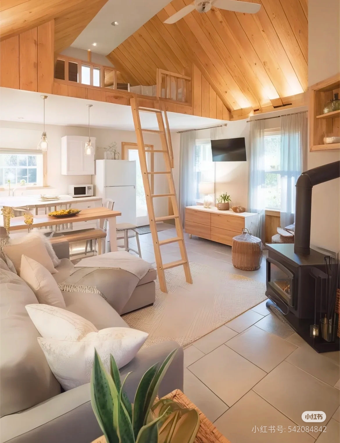 精致小 loft,温馨舒适家.