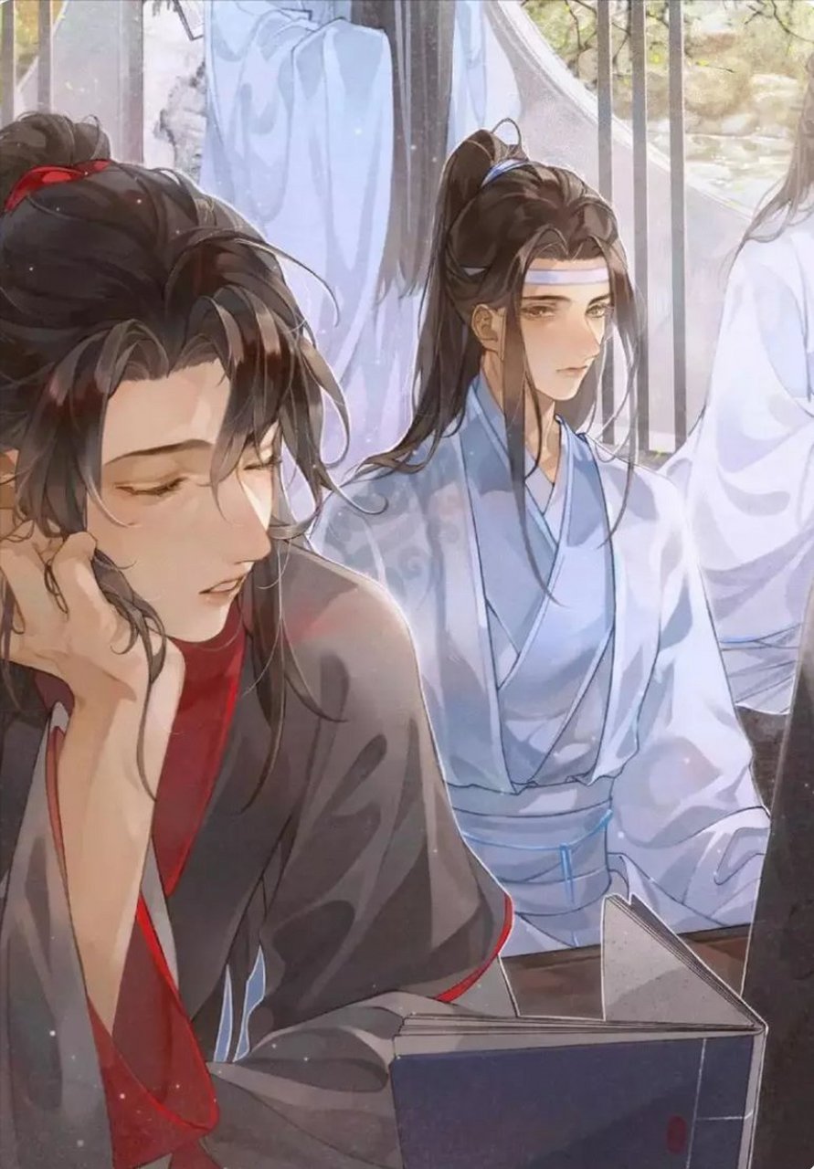 瑶曦,姑苏双壁……终都是意难平…… —end.tat—#魔道祖师# #漫画