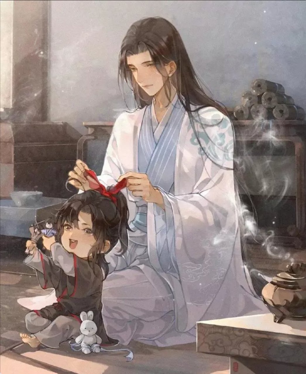 瑤曦,姑蘇雙壁……終都是意難平…… —end.tat—#魔道祖師# #漫畫