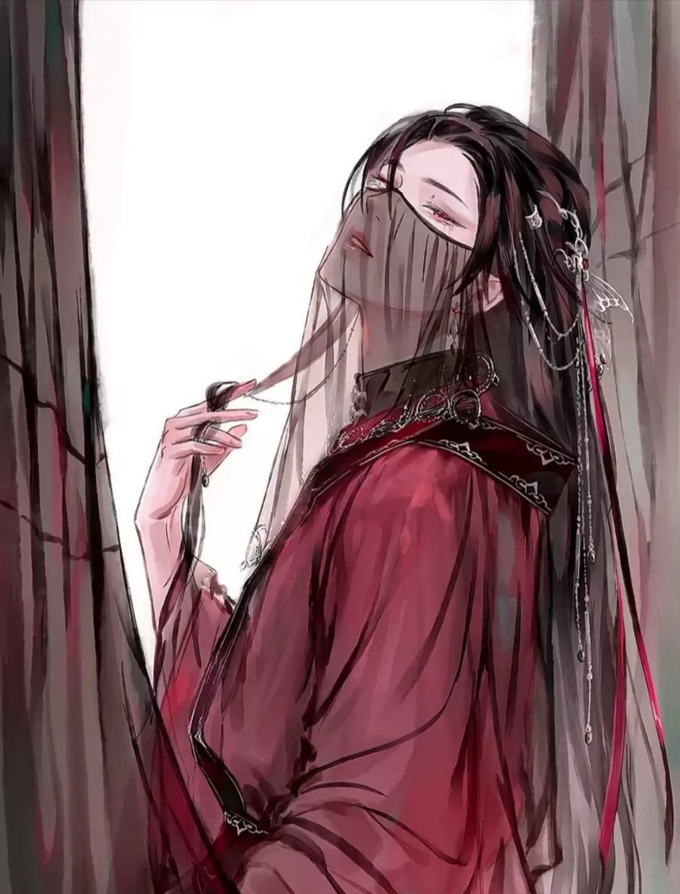 妖艳女装花城主#天官赐福# #漫画