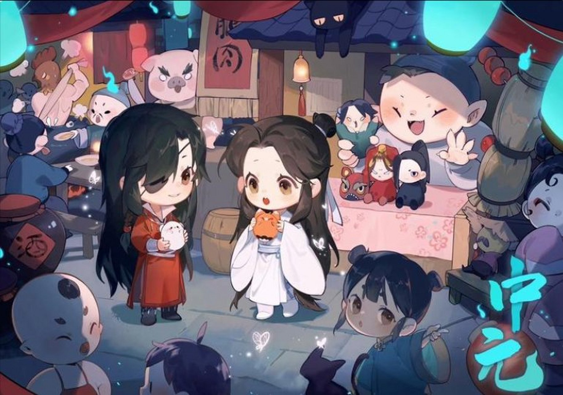 q版天官赐福太美啦#天官赐福# #漫画