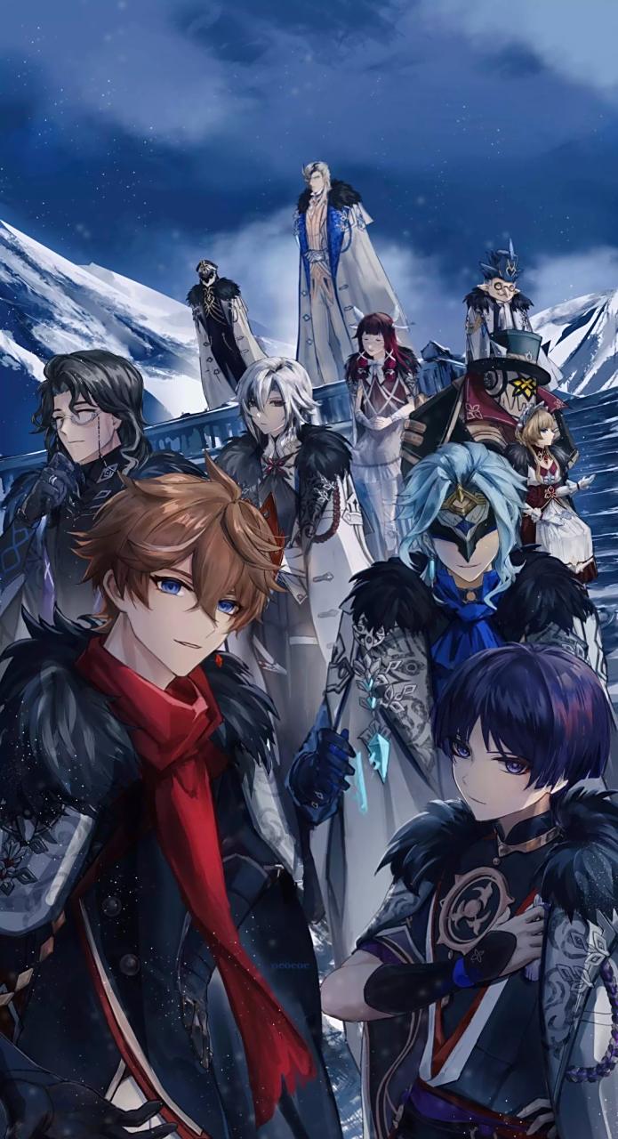 愚人众在世执行官  画师:@ oeoeoe  "你该知道愚人众是很强大的存在.