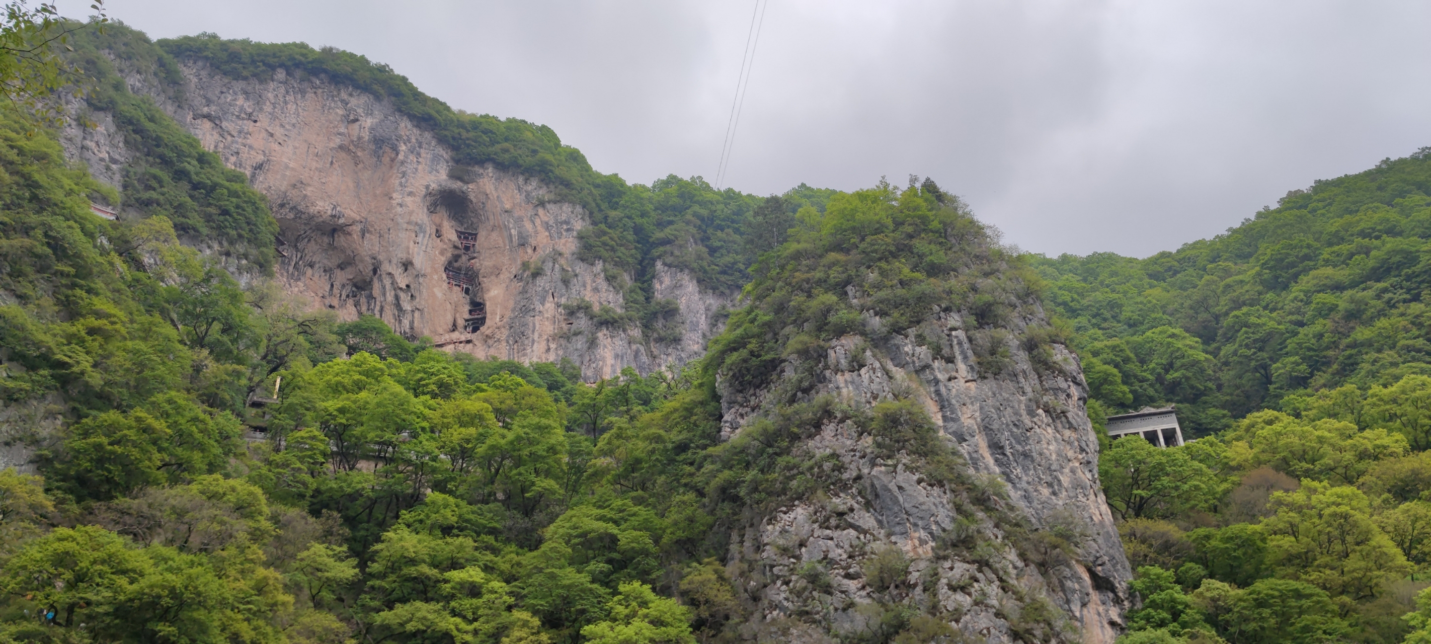 宝鸡龙门洞景区图片