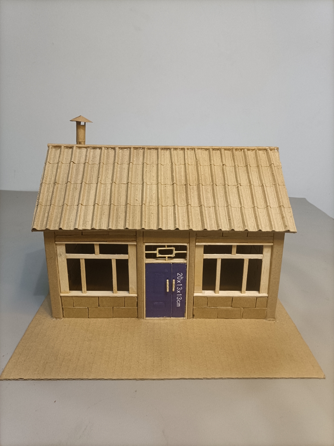 小房子完工啦 炊烟散入青秧陌,犬吠遥应暮色山