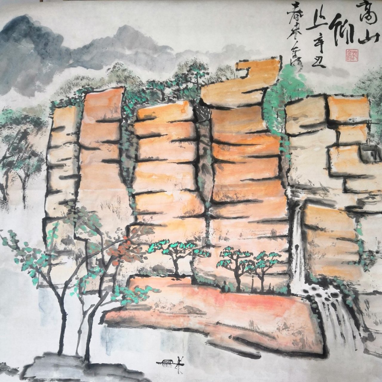 闲来无事小坐,随意涂抹找乐