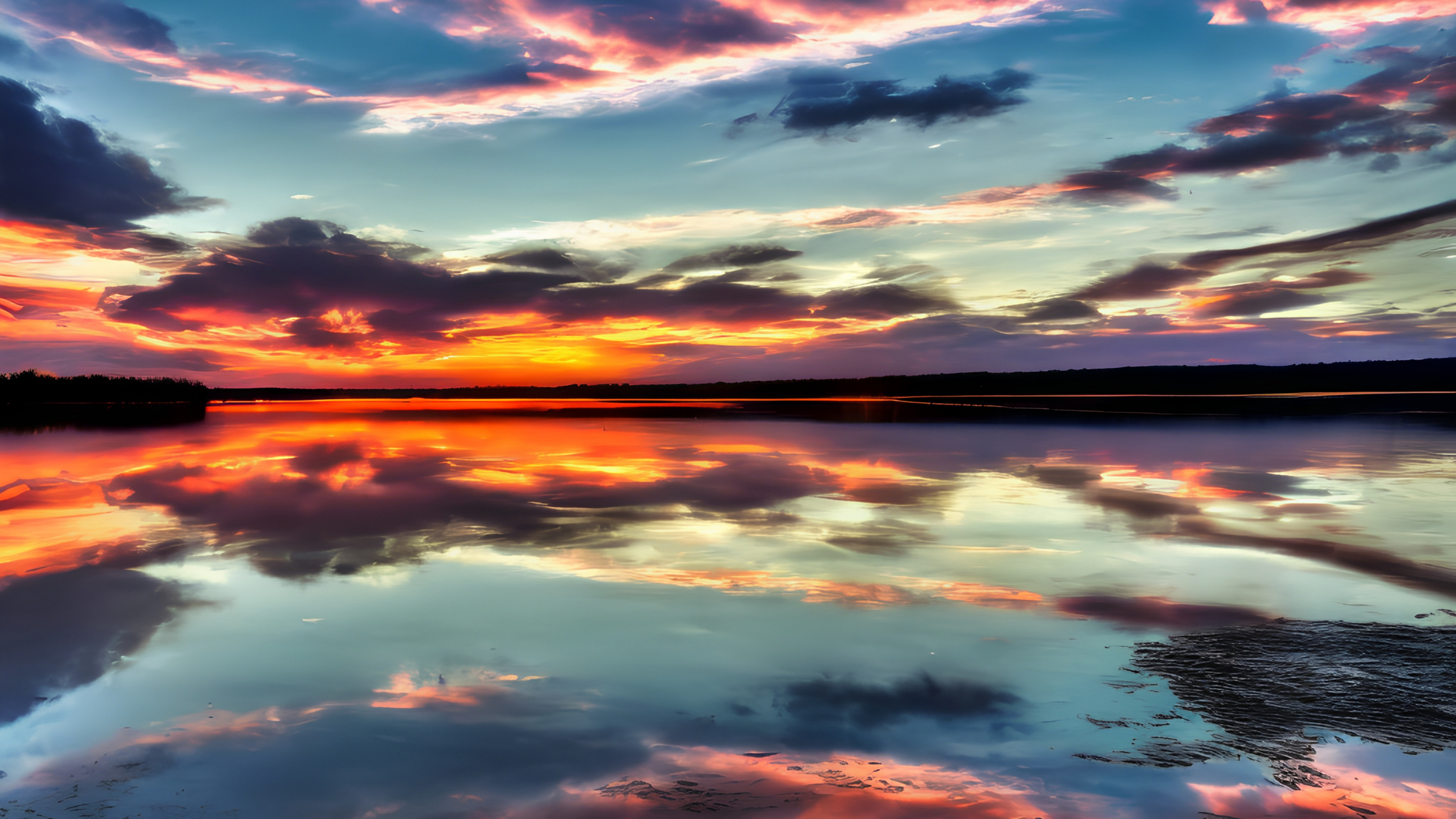 橙色的黄昏衬托仲夏的心动#治愈系图片# #治愈系风景