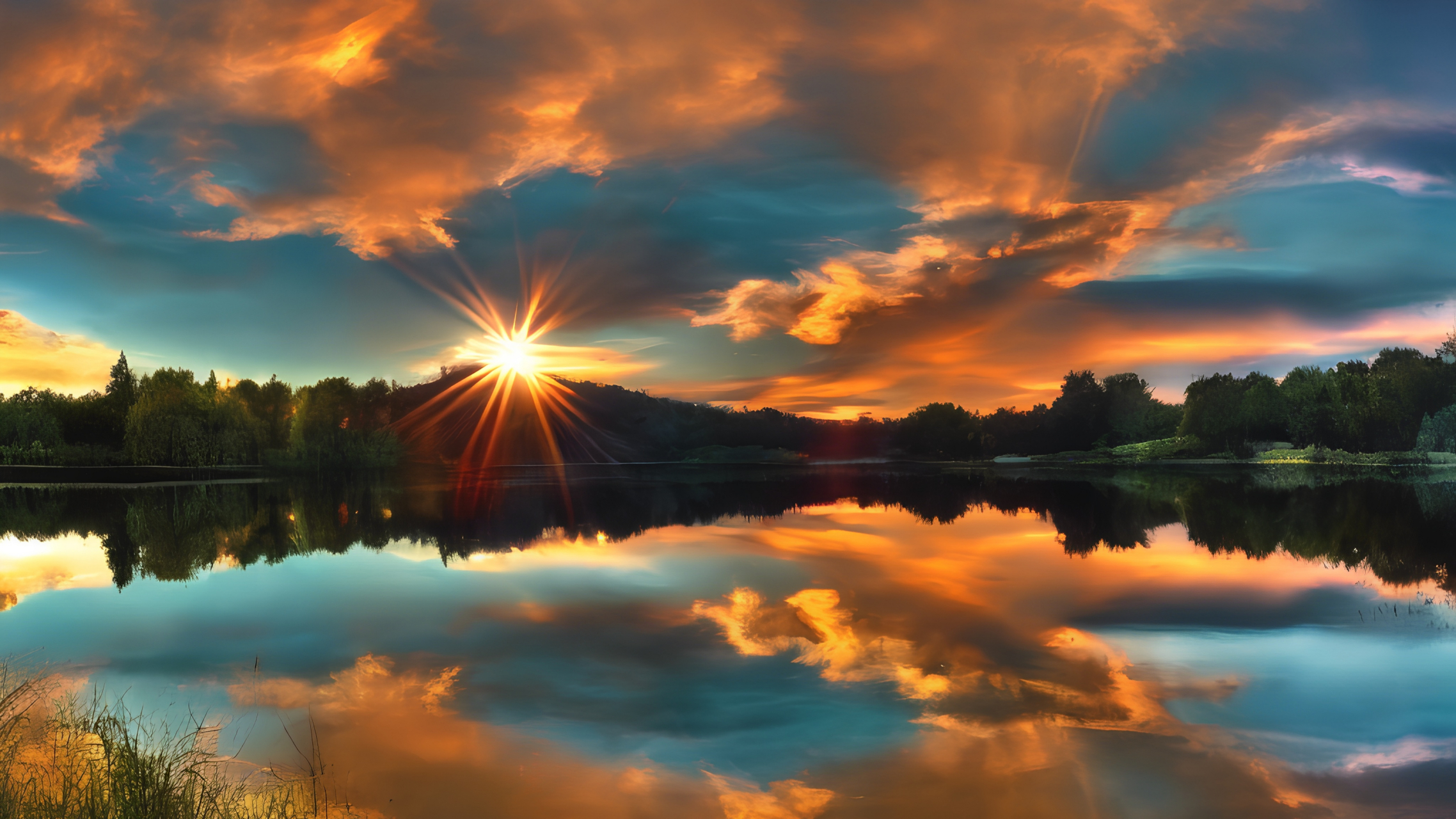 橙色的黄昏衬托仲夏的心动#治愈系图片# #治愈系风景