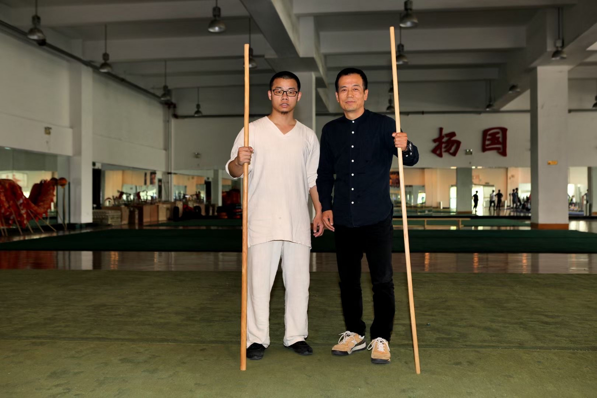 2017年,福建泉州少林寺两位武僧北上长安,学习疯魔棍.