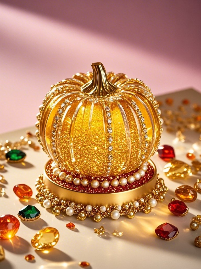 水晶南瓜#原创ai美图分享# #热点引擎计划