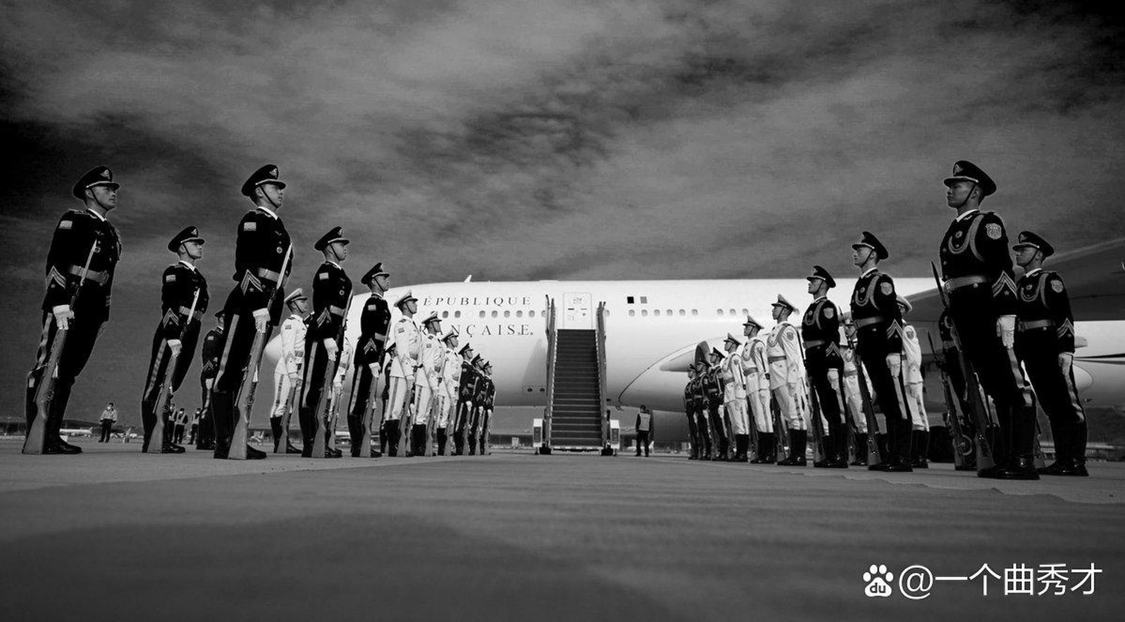 法国总统马克龙访华# 法新社从来不会让我们失望.