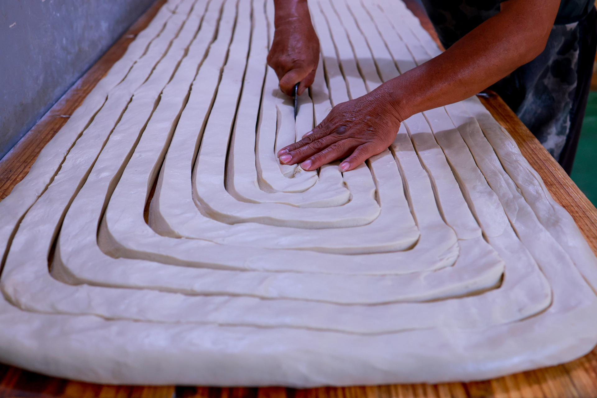 燕厦手工油面通山县九宫人家土特产