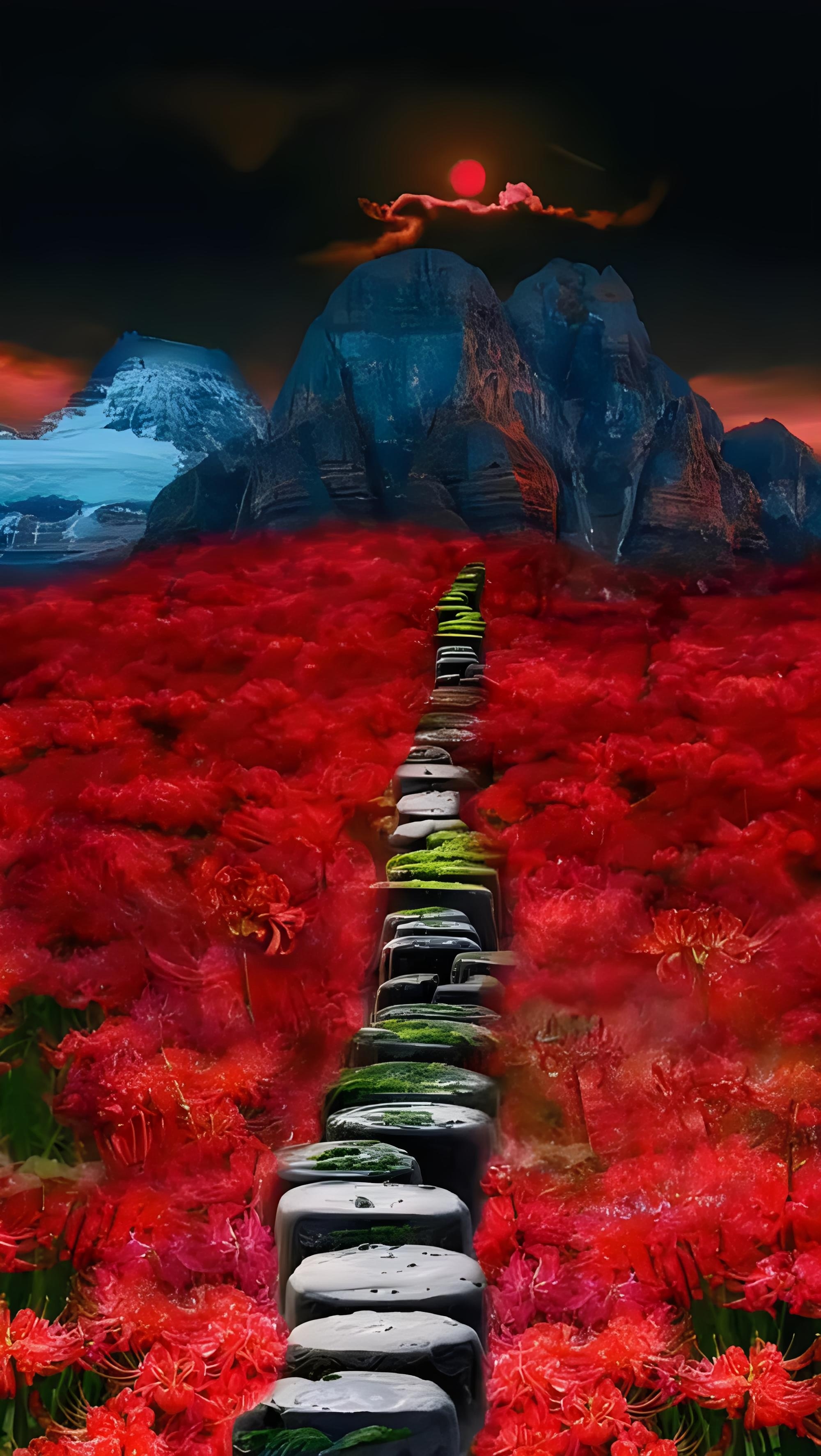 黄泉彼岸:无法挽回的爱情 在黄泉路旁的一间茶馆里,我遇见了她