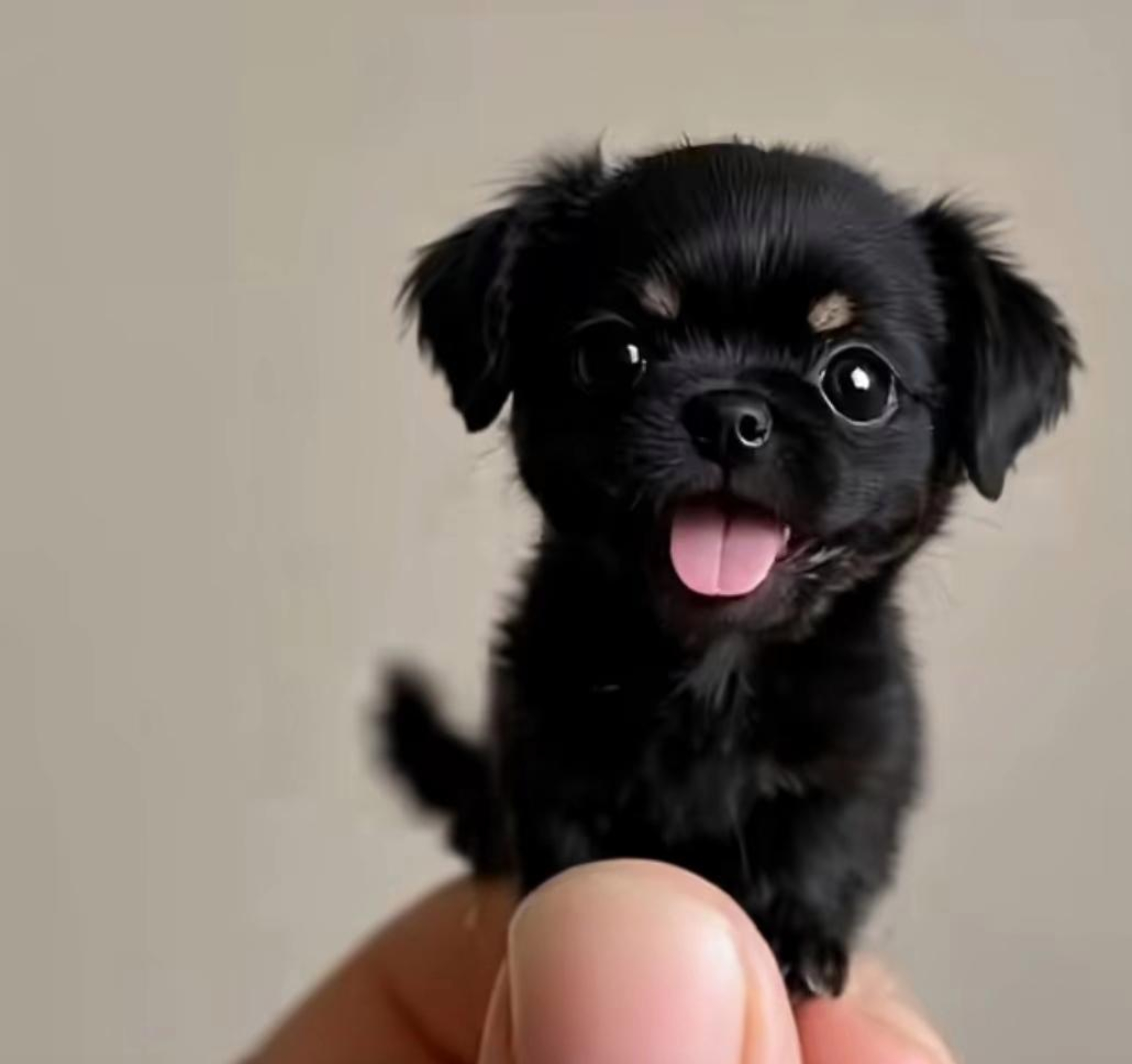 邻居家迎来两只超可爱的小黑狗宝宝,它们浑身黑亮的毛发,在阳光下泛着