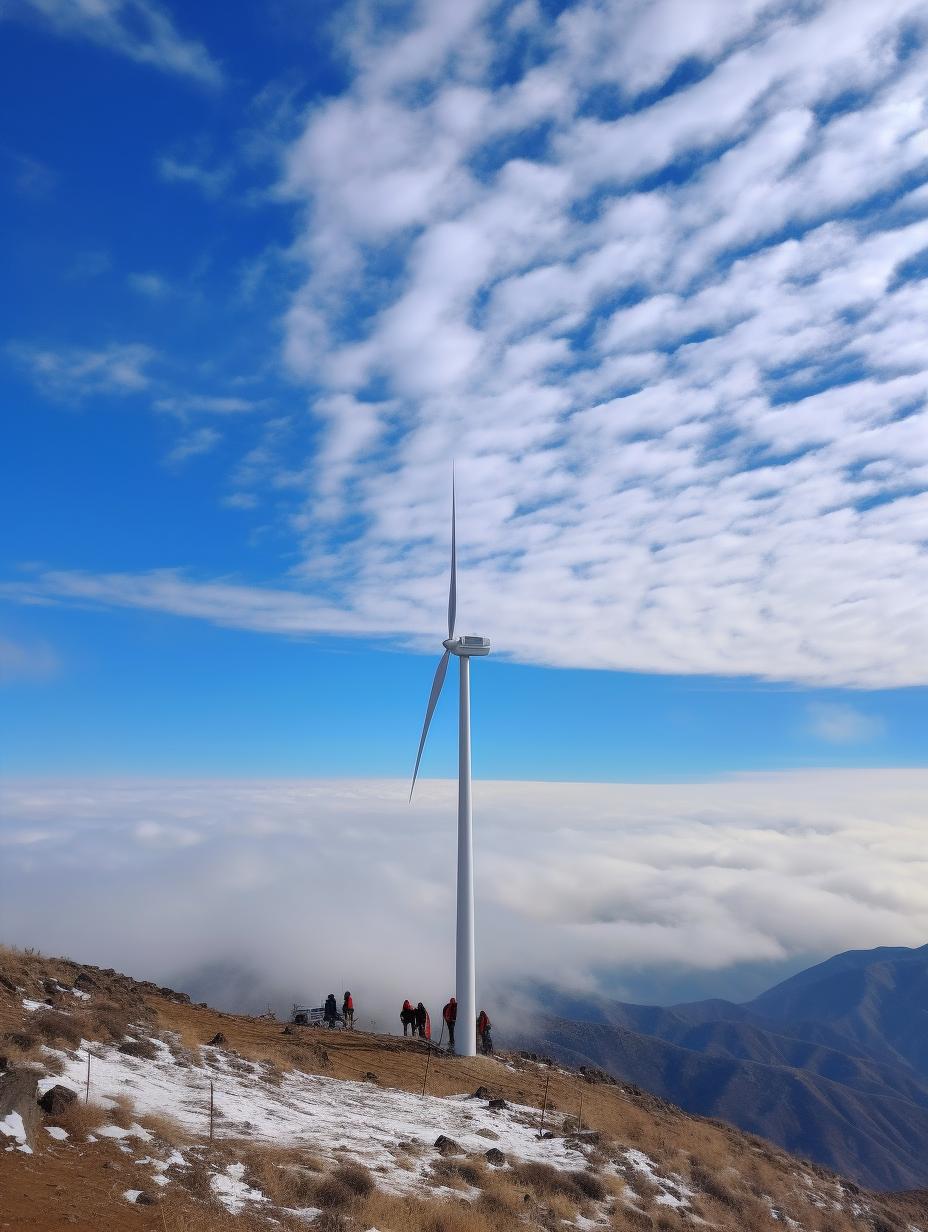 江西风景独好:冬日萍乡《武功山》