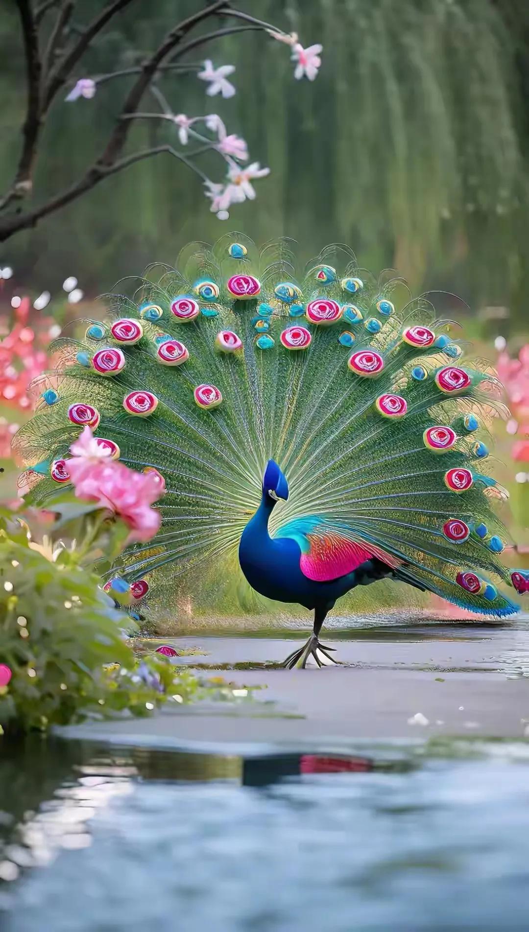 美摄天下(2024):《孔雀开屏》