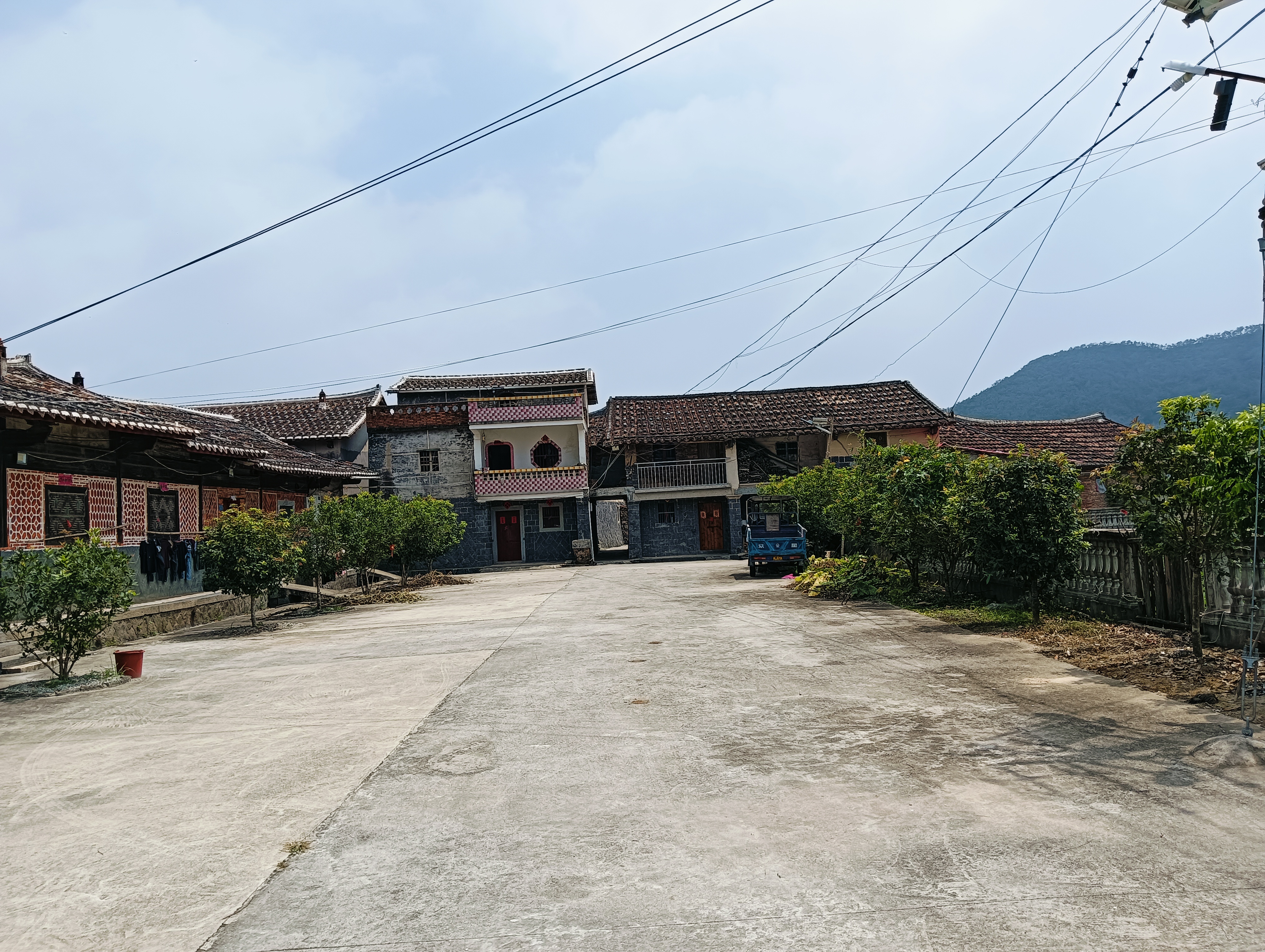 莆田市东海镇坪洋村,一幅浑然天成的乡村画卷铺展眼前,这里山峦叠翠