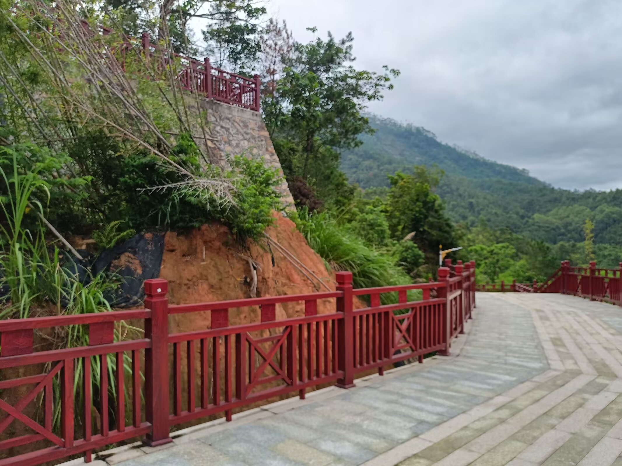 仙游大蜚山栈道入口图片