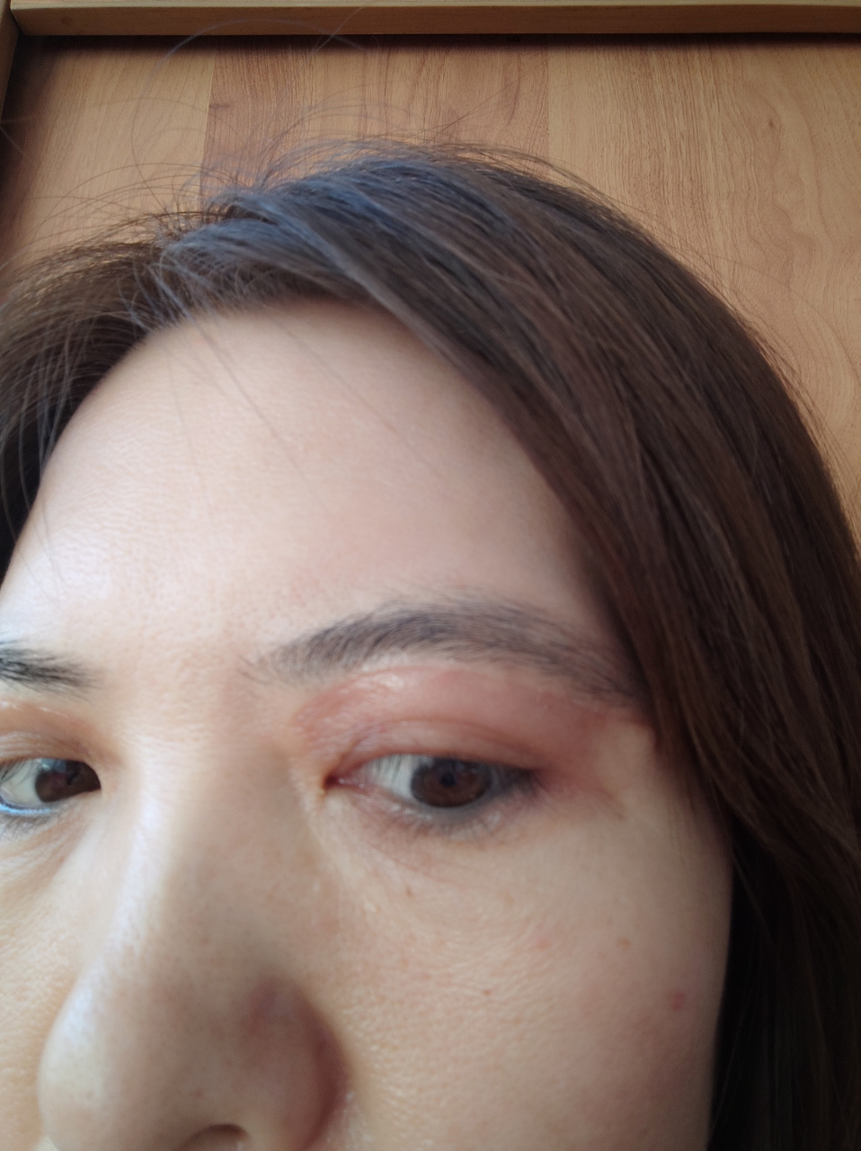 姐妹儿们,切眉36天了,,,,,,!