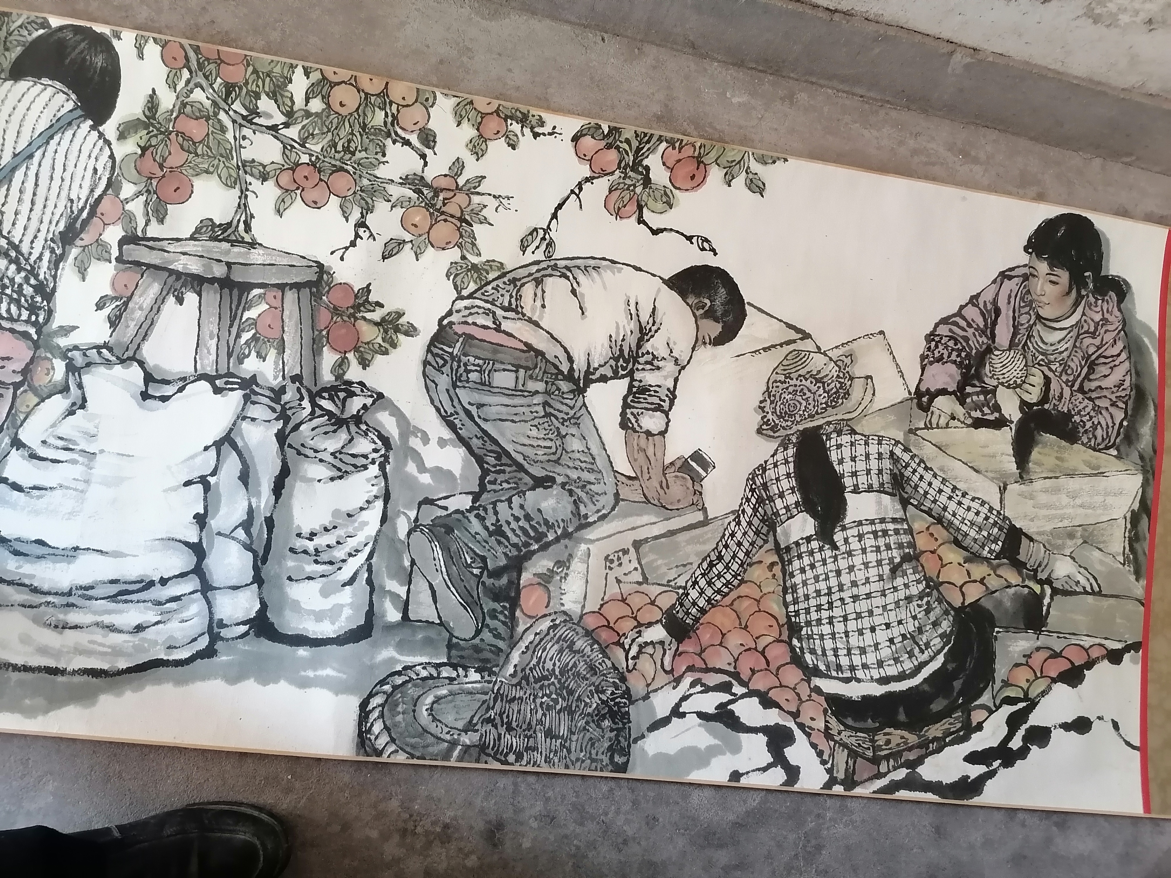 刘文西长卷(金秋硕果)