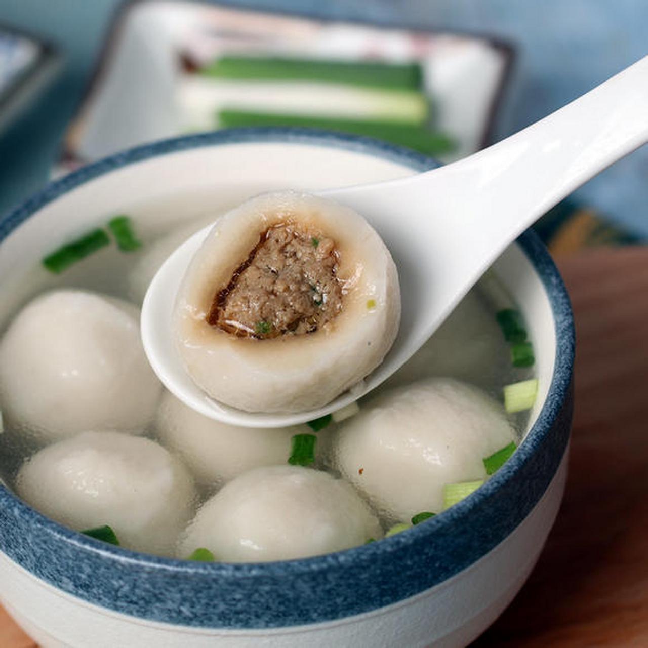 福州鱼丸丫霸# 【一食一味,一颗鱼丸藏着山海的风味】鱼丸,用鱼浆