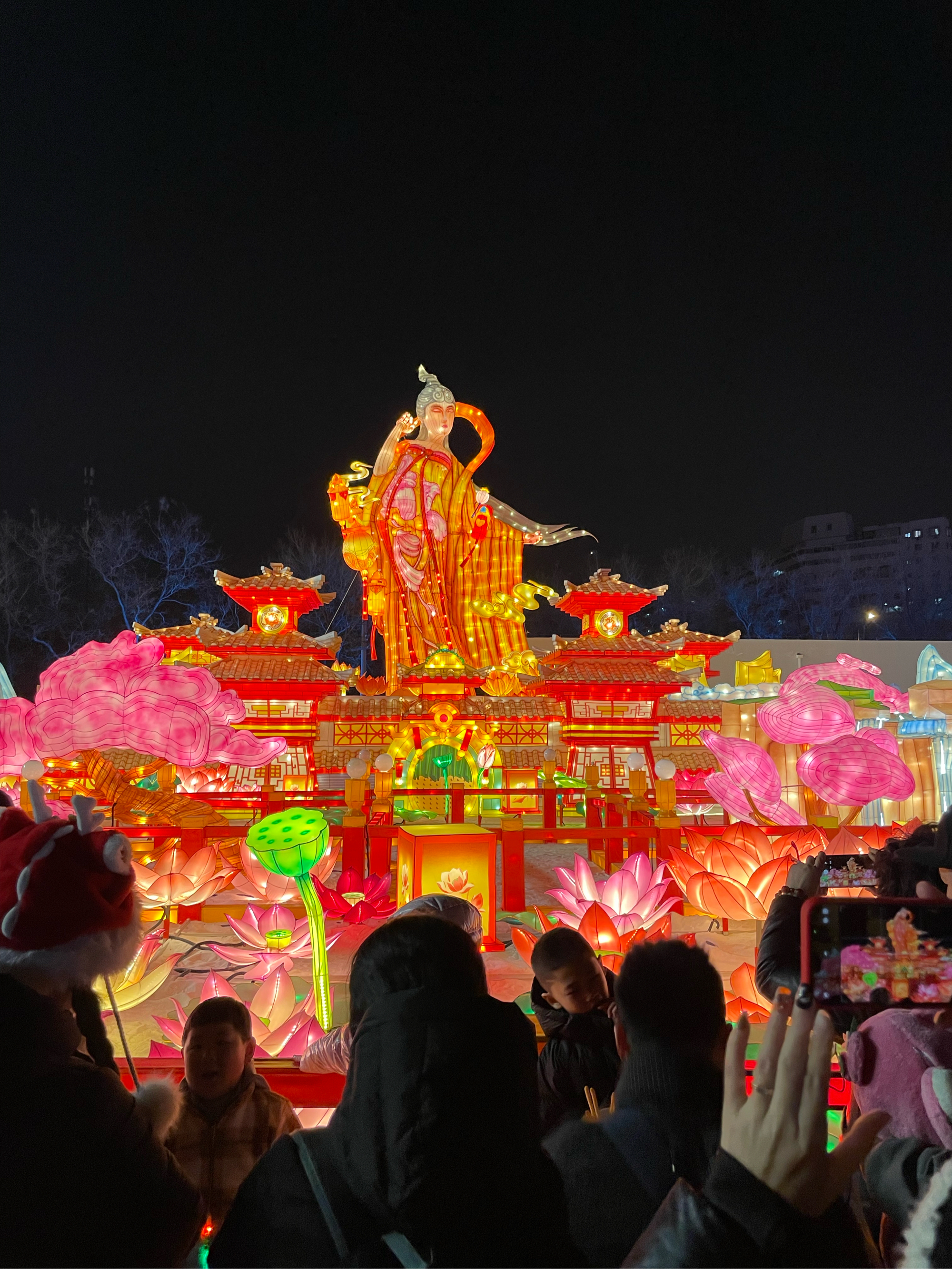 北京石景山夜景图片