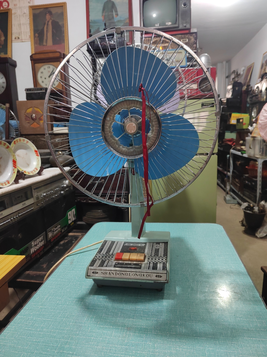 三风牌电风扇!保存的非常好,正常使用,有喜欢的吗?