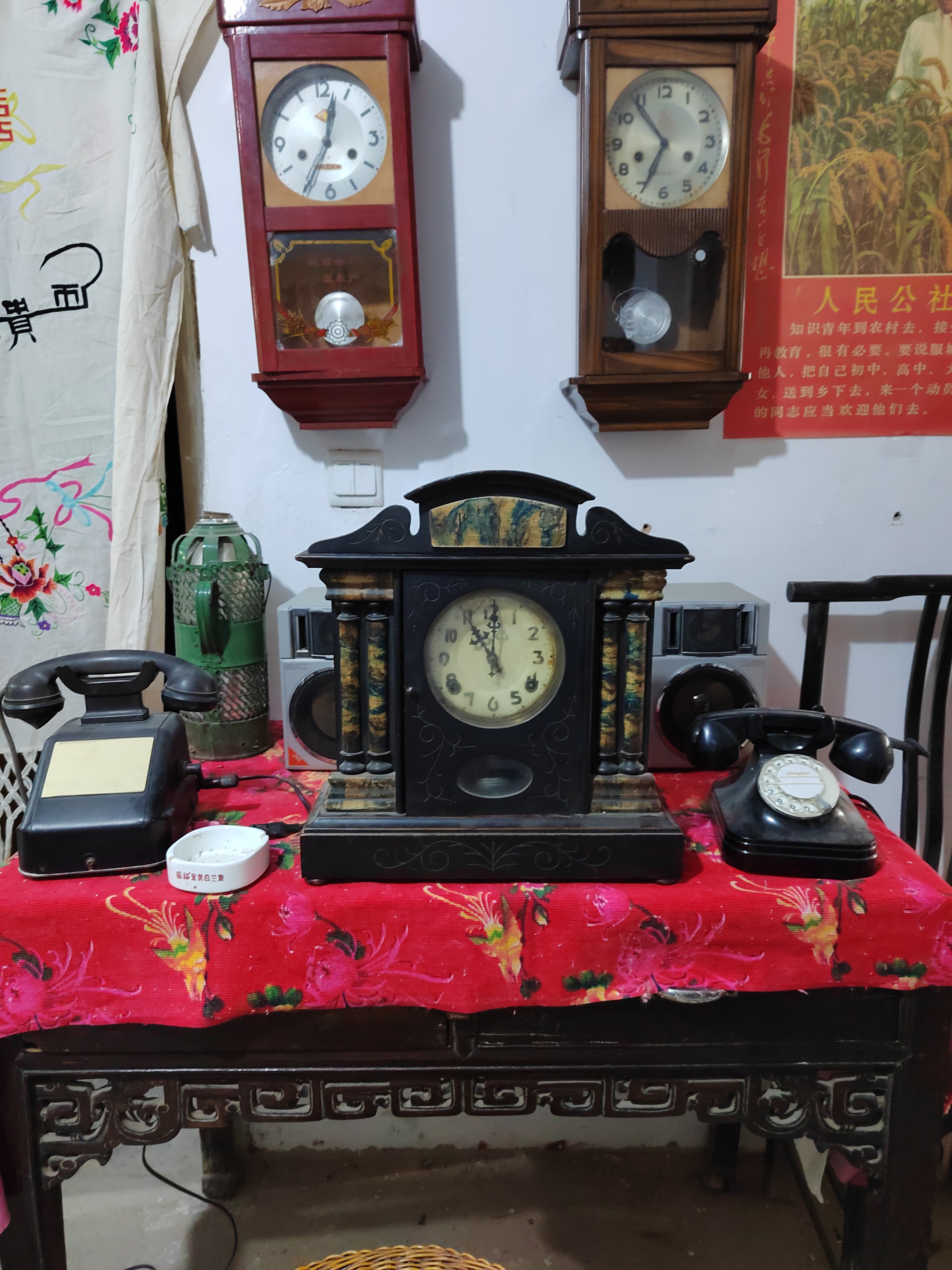 百年前日本的老座钟,走,打正常使用有喜欢收藏的吗?