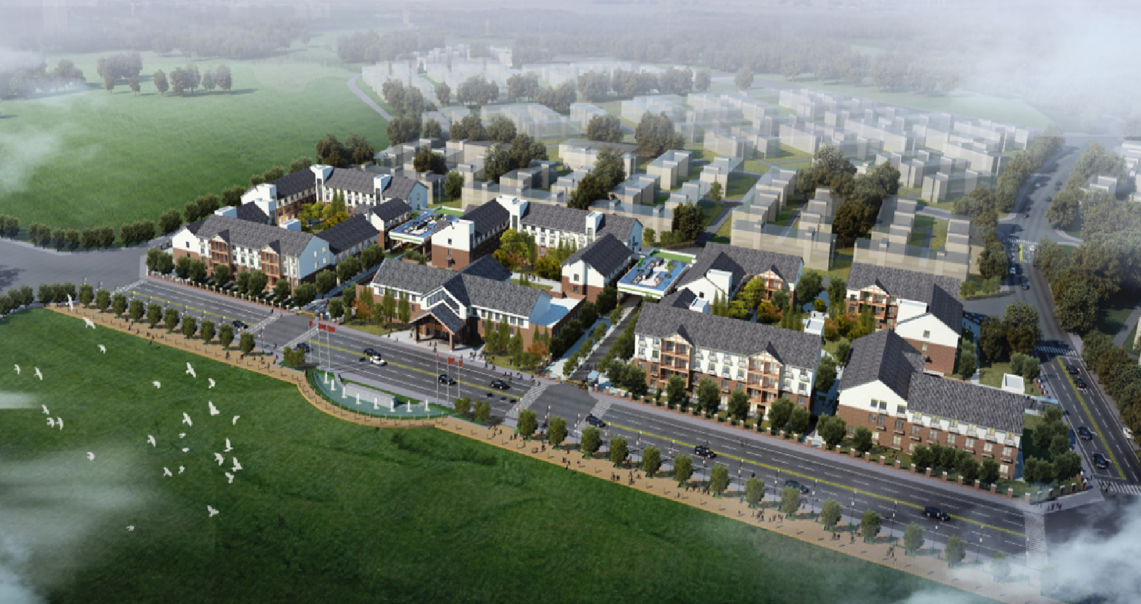 青城山 兰因栖舍以打造"田园式生活方式 健康养生"为核心的新型田园式