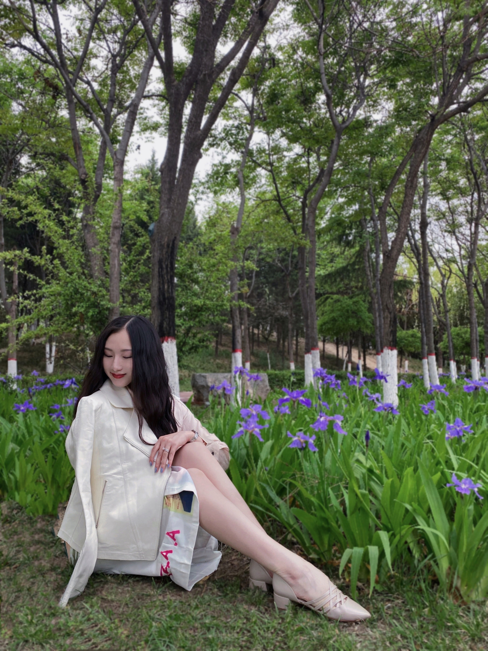 李红杨#  氧气女孩之踏青赏花