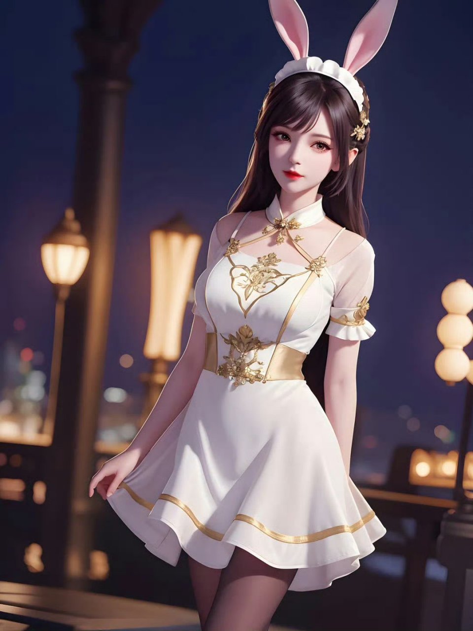 小舞,女仆装#动漫# #斗罗大陆