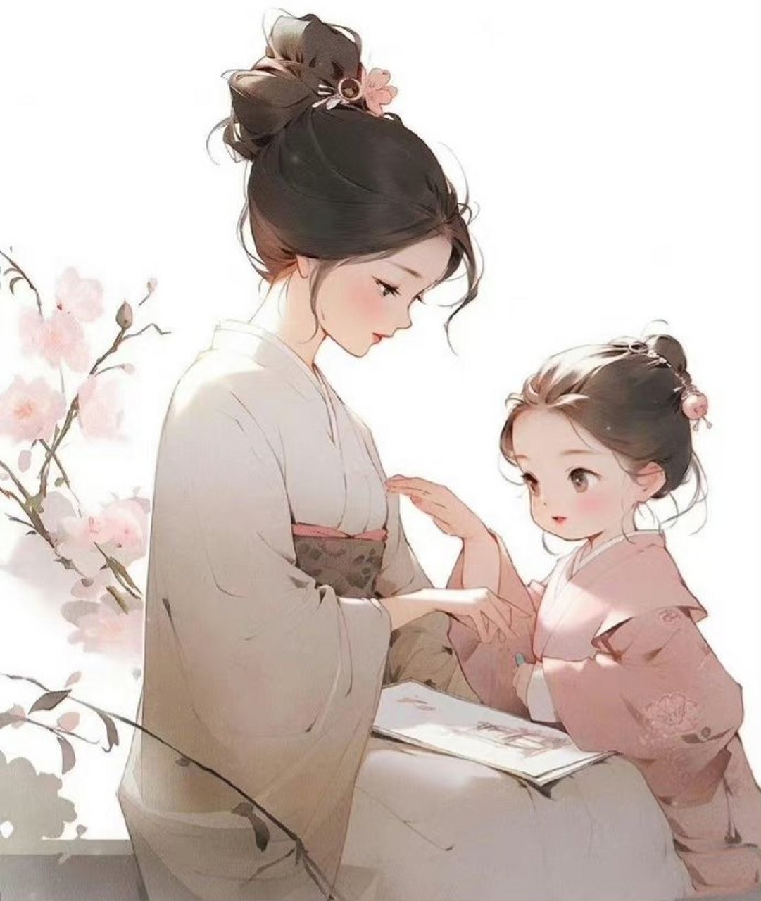 古风宝妈亲子系列头像|母爱无疆7815222820 676767