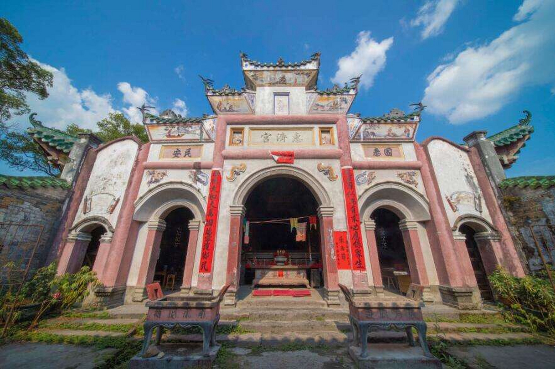 让你惊艳称奇的寺庙# 广东省,韶关市,仁化县扶溪镇龙母庙占地面积约