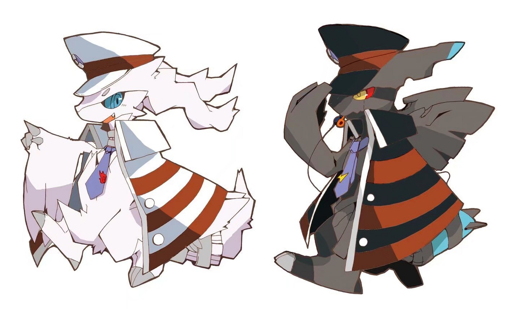 名称:烈零 宝可梦主皮:雷希拉姆(没想到吧,我换本命了) 宝可梦副皮:烈