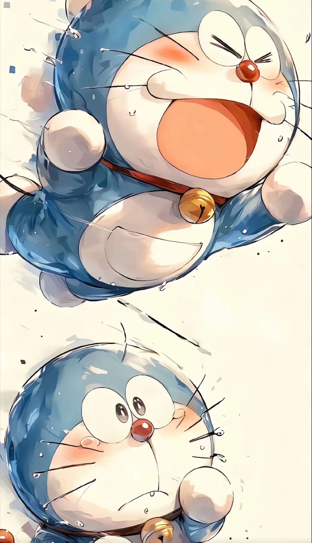 哆啦a梦# #壁纸# #唯美#  机器猫哆啦a梦[比心]