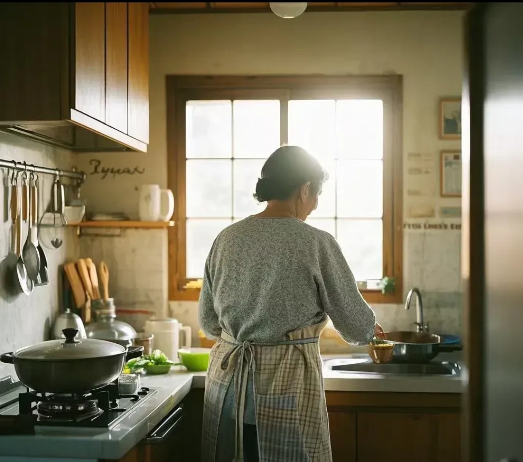 " 厨房做饭图片母亲做饭图片唯美母亲做饭的图片妈妈做饭的照片妈妈在