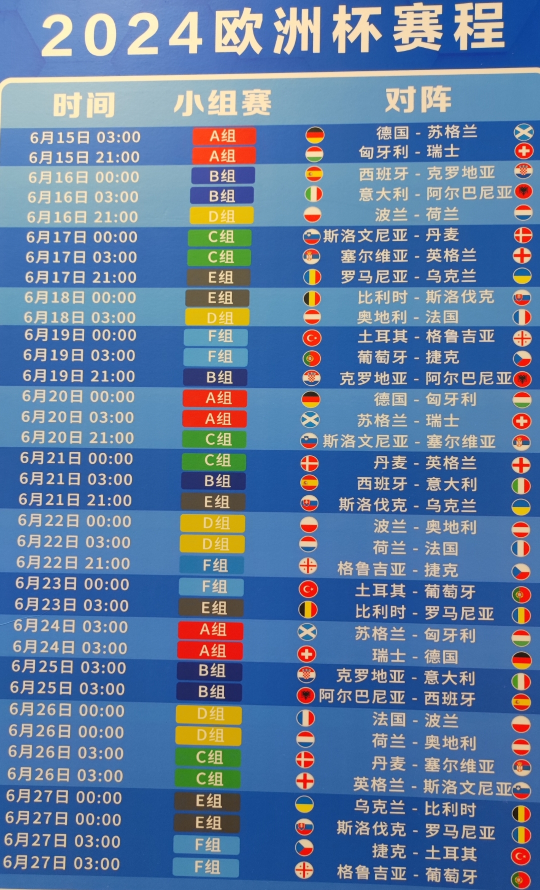 2024年欧洲杯都有谁参加(2024年欧洲杯在哪个国家举办)  第1张
