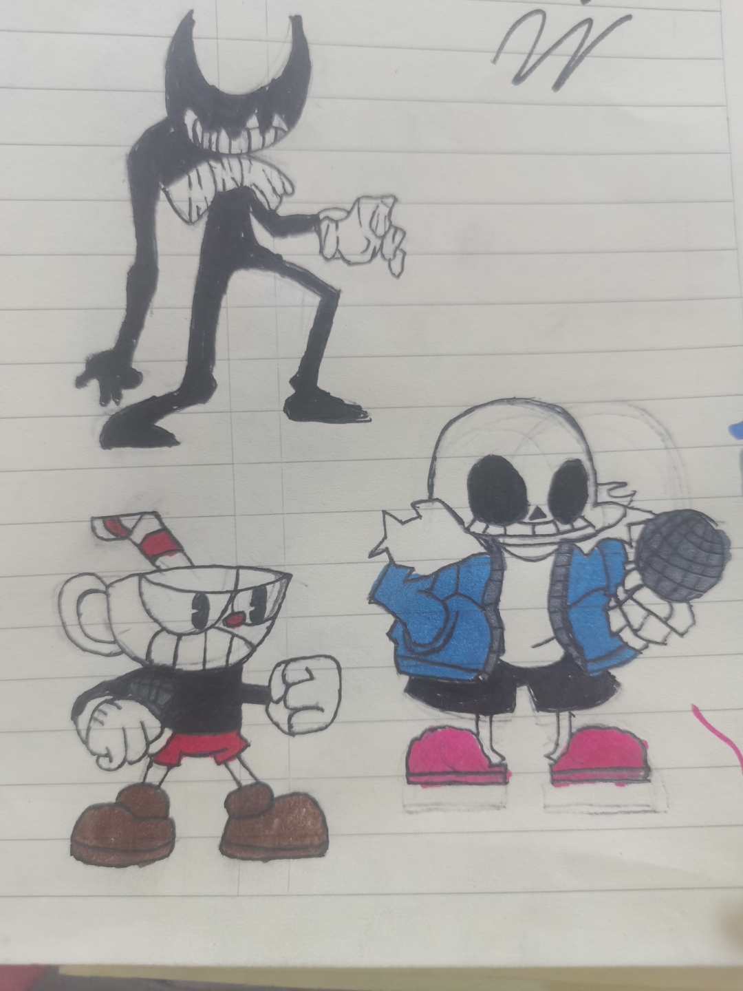 画个sans(很费手)#sans# #画画