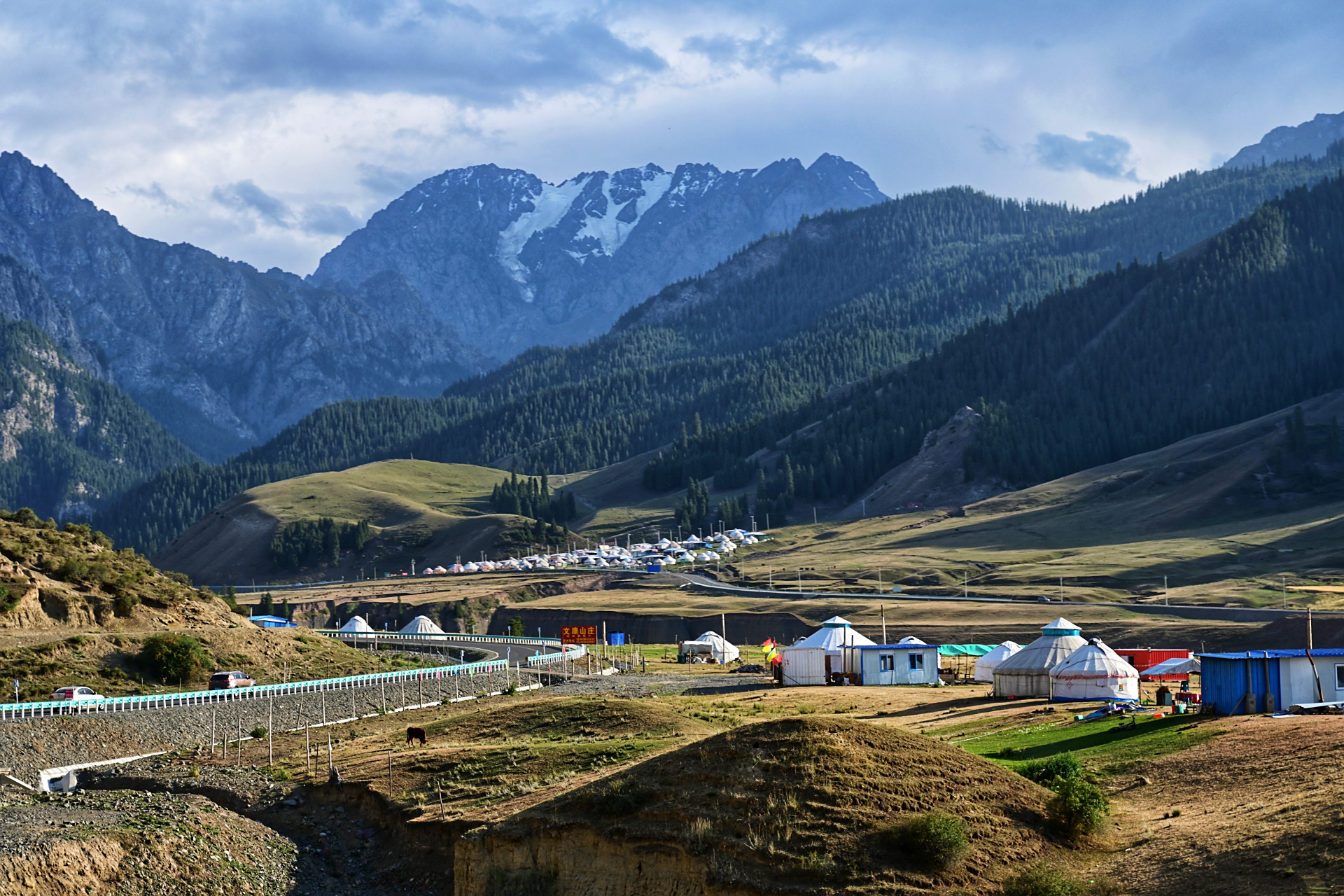 新疆百里画廊,s101百里丹霞,安集海大峡谷