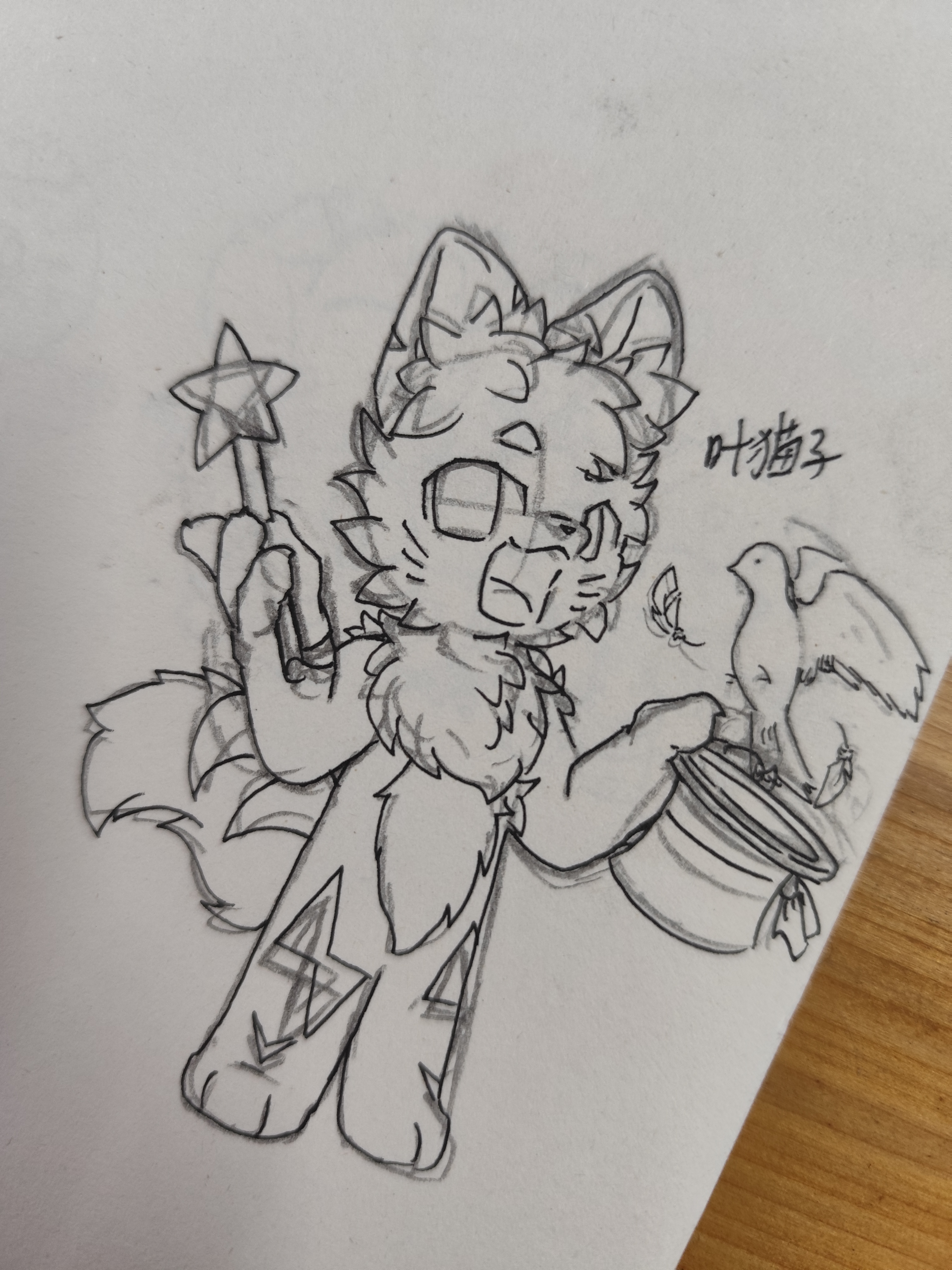 打稿一时爽,勾线火葬场.94