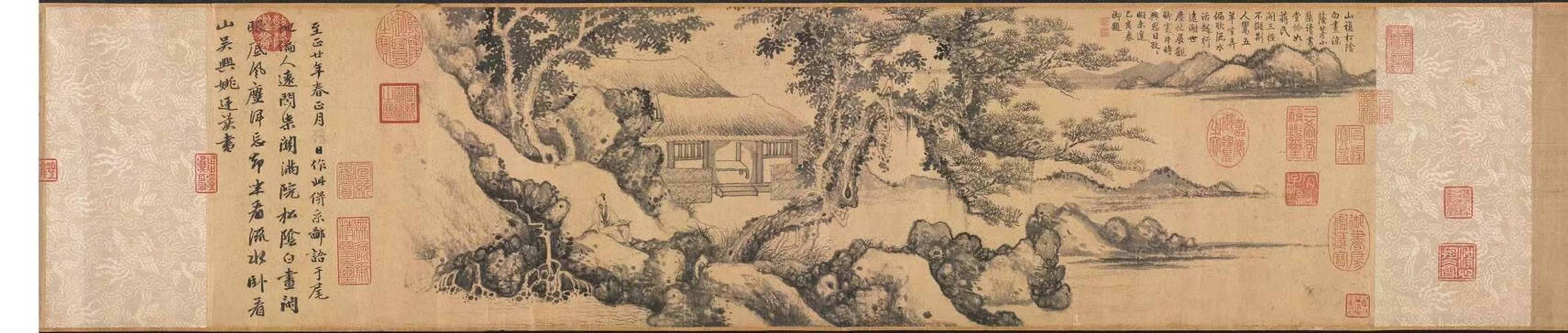 1947-1948年间卢芹斋从张葱玉处购得几十幅中国古画,不过这幅元代