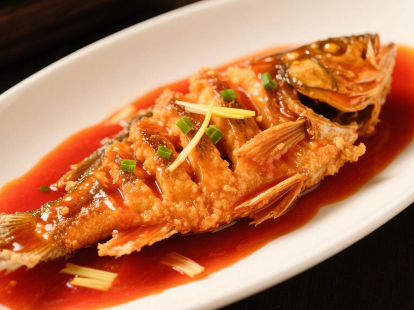 糖醋鱼外酥里嫩,酸甜可口,一起来学着做吧#美食#