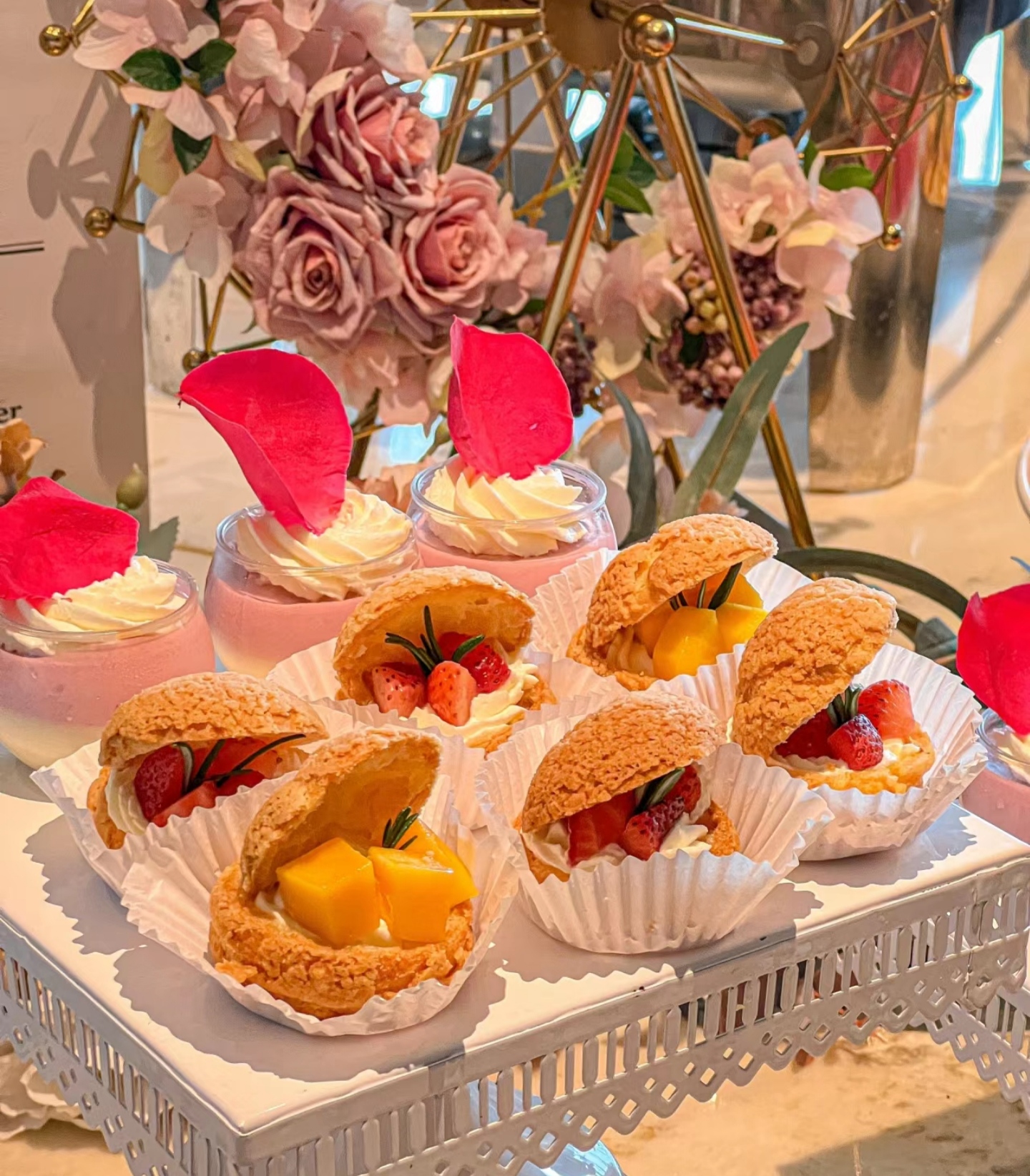 哈尔滨冷餐茶歇甜品定制服务 庆典开业大蛋糕,甜品台,茶歇台,西点冷餐