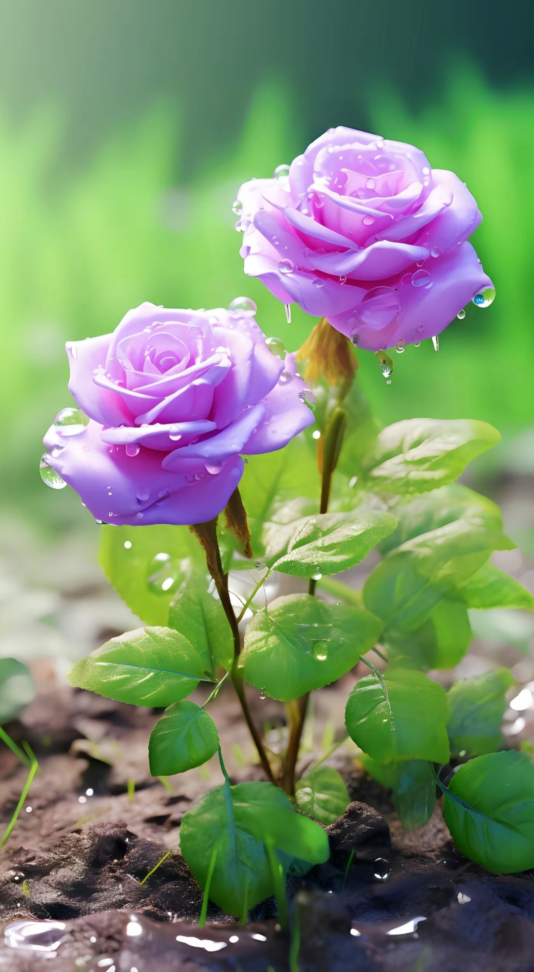 🌹 紫玫瑰的浪漫之约 🌹  🌟 初见这支紫玫瑰,就被它的高贵气质