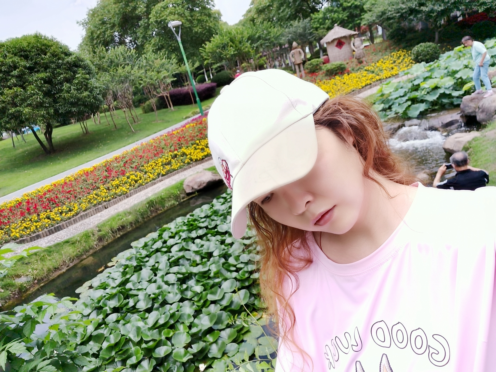 越调〕小桃红 杂咏 盍西村[1] 绿杨堤畔蓼花洲[2],可爱溪山秀,烟水