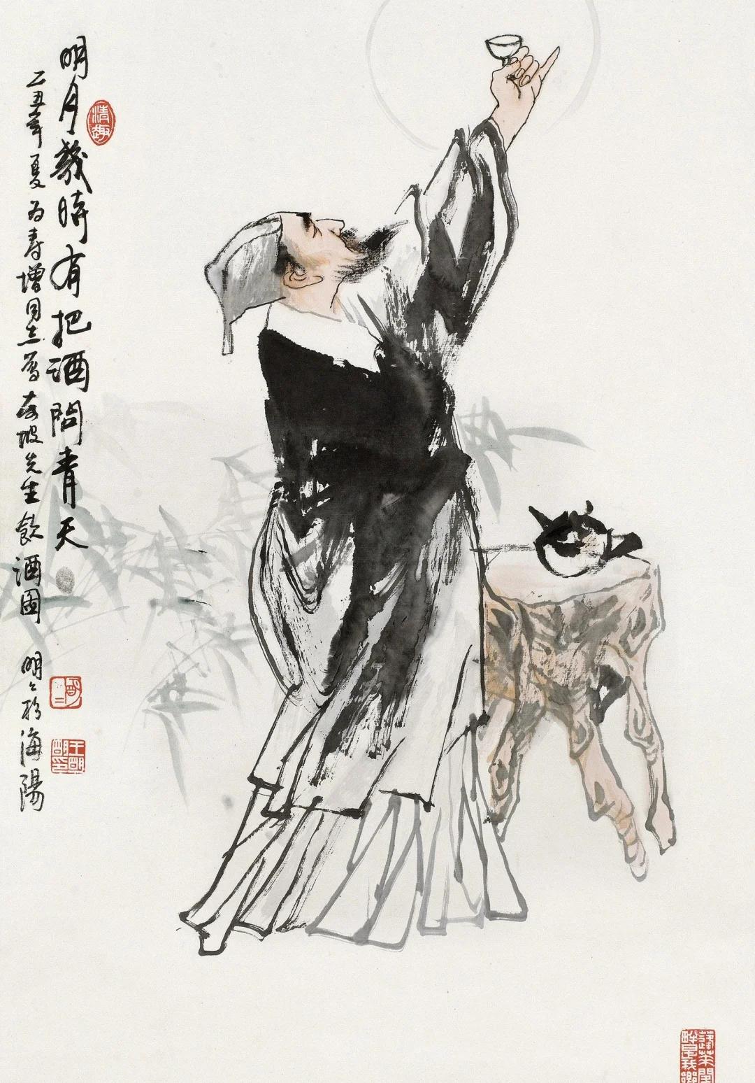 这也难怪,古来诗人被称为"仙"者,只有李白和东坡二人