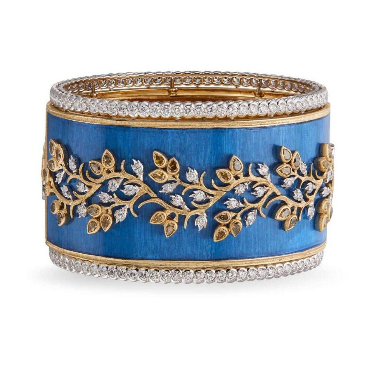 这些珠宝的美(463):buccellati02珠宝 这套作品,颜色明媚,材质是