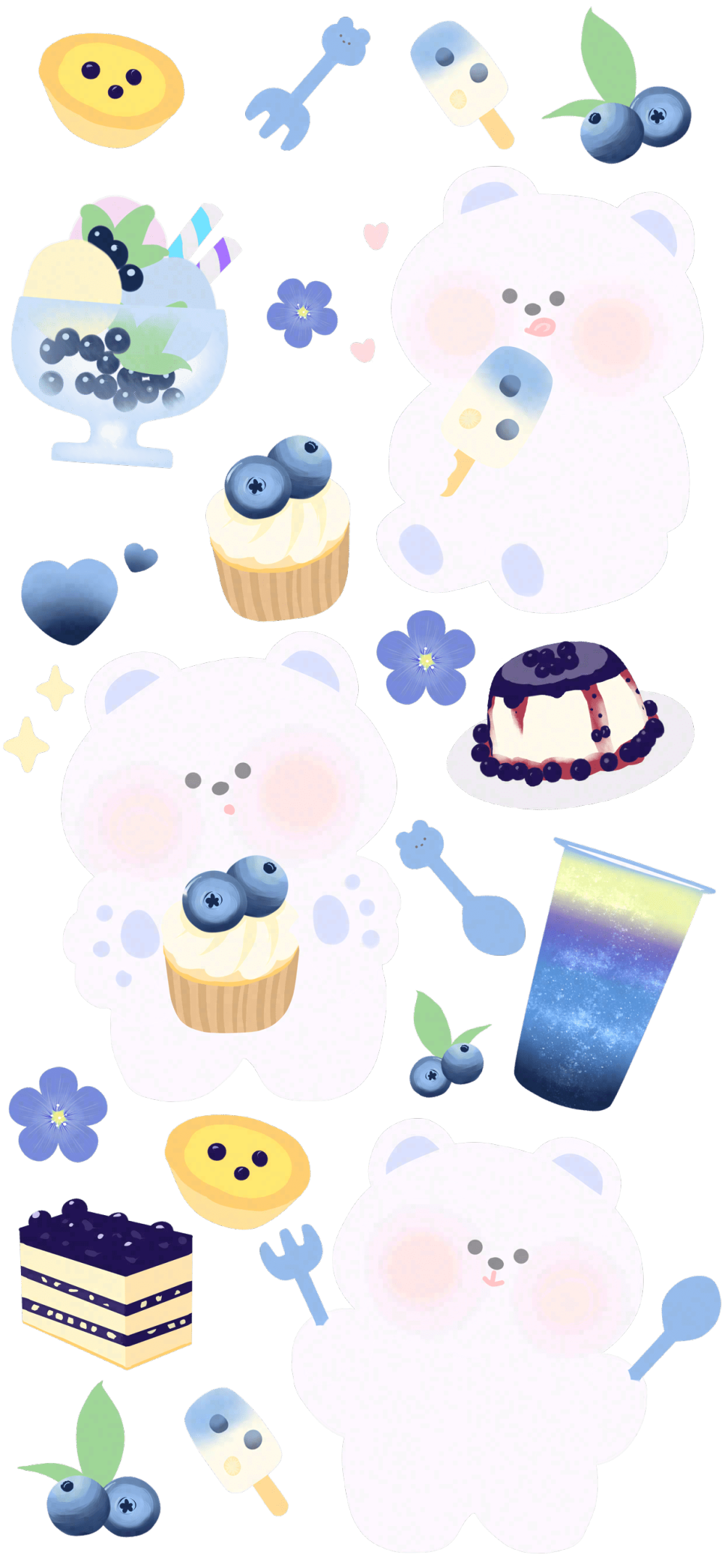 超可爱小熊贴纸来啦!我最近入手了这个贴纸,简直萌化我心!